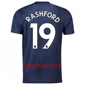 Manchester United Fodboldtrøjer Rashford 19 3. sæt 2018/19 Kort ærmer